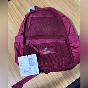adidas VFA 4 Backpack in Burgundy